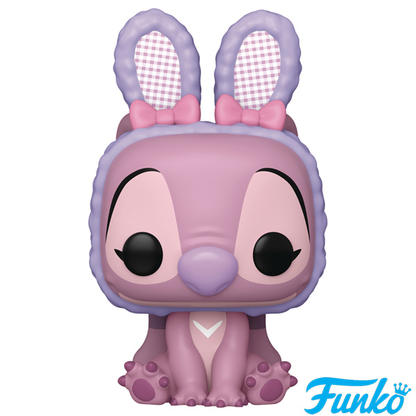 Funko POP #1534 Disney Stitch Easter Bunny Angel Figure